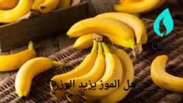 هل الموز يزيد الوزن؟